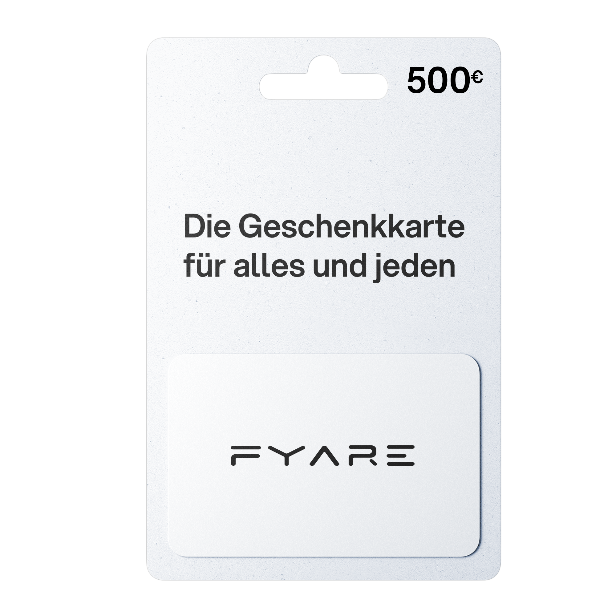 Geschenkkarte FYARE