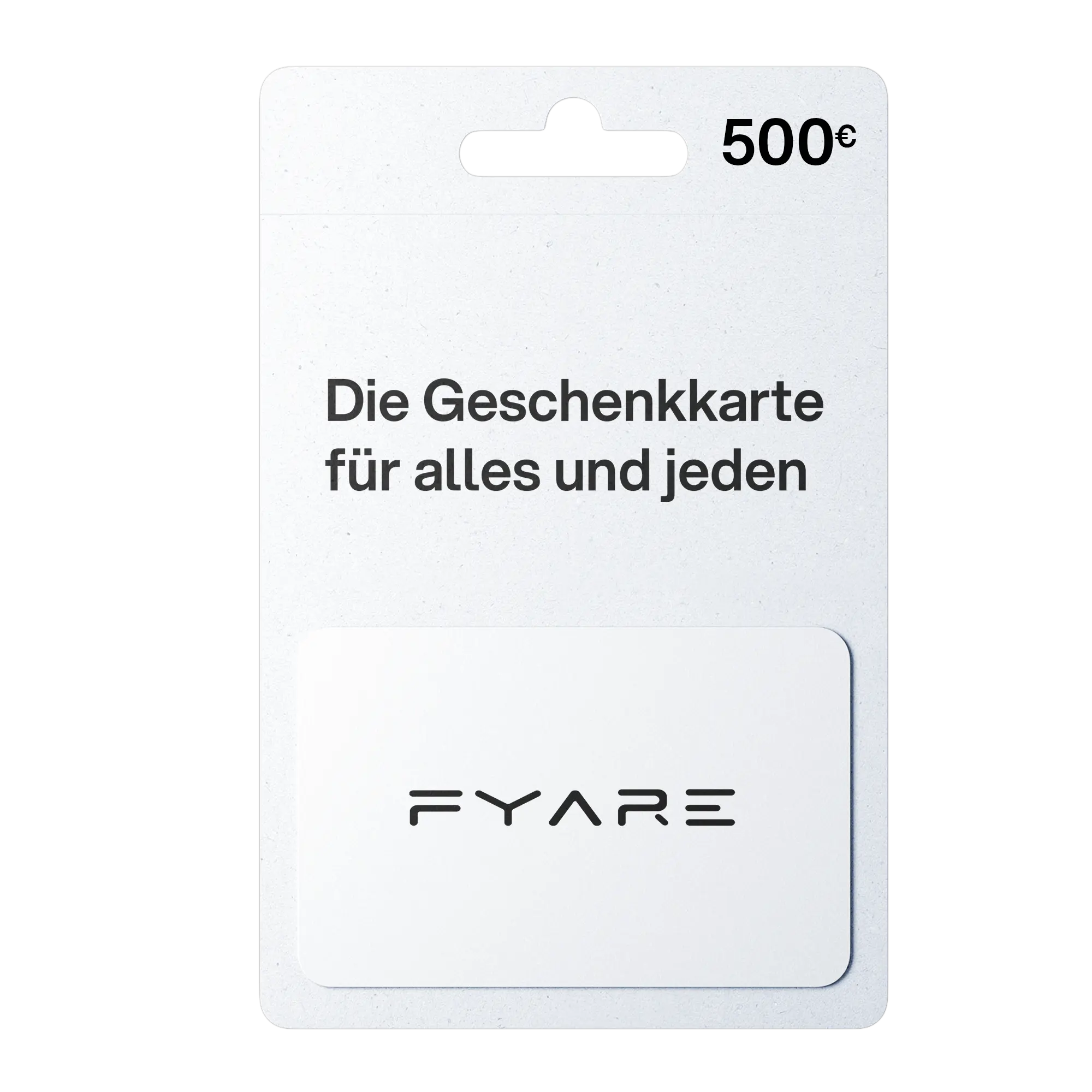 Geschenkkarte FYARE.COM