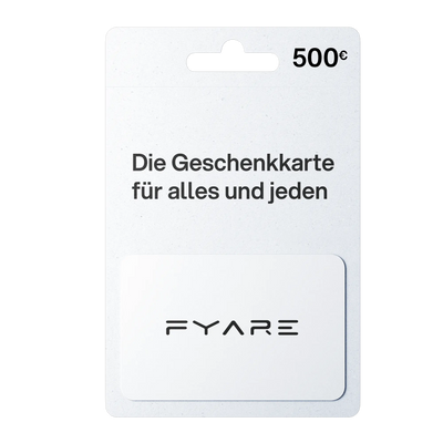 Geschenkkarte FYARE.COM