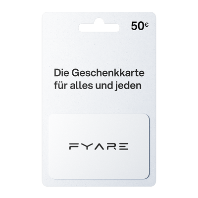 Geschenkkarte FYARE